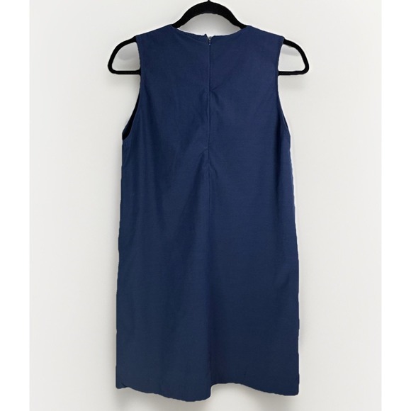 Faherty All Day V Neck Dress Women's Size Small Navy Blue Sleeveless - Comfort‎ - Picture 7 of 7